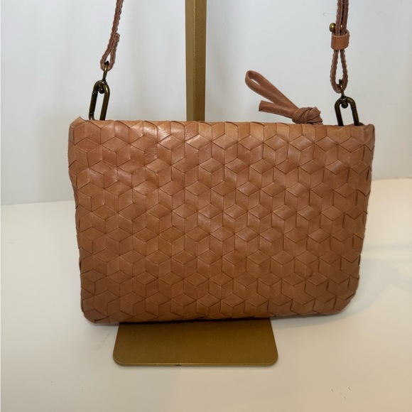 MADEWELL The Puff Crossbody Bag brown leather - Picture 1 of 9